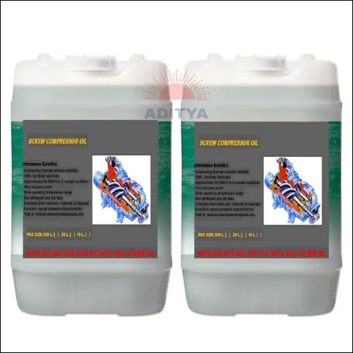 Semi Synthetic Screw Compressor Oil