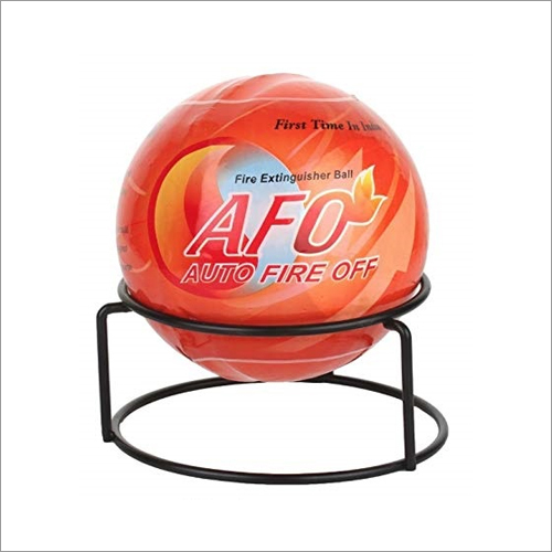 Red Fire Extinguisher Ball