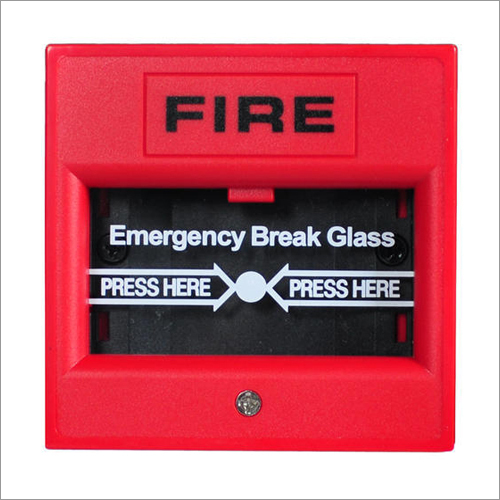 Red Manual Fire Alarm Call Point at Best Price in Rajkot | Om Trading