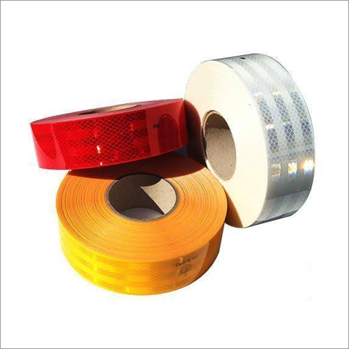 3M Conspicuity Reflective Tape For Vehicles - LDPE Film & Polyester Material, 2" Wide Red-White-Yellow Warning Tape | Safety Enhancements for Trucks, Trailers, & Police Use