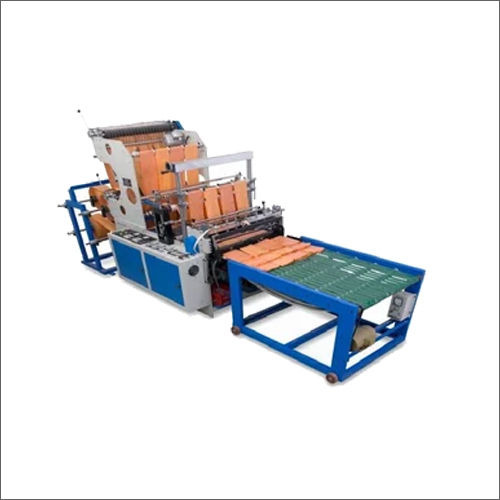 Automatic Double Decker Bottom Seal Bag Making Machine Efficiency: High