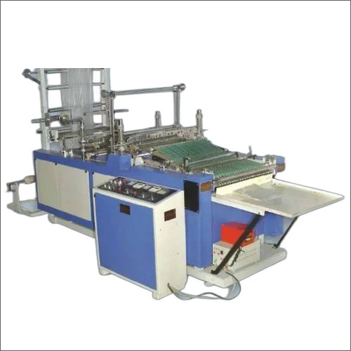 Semi Automatic Side Seal Carry Bag Making Machine