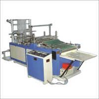 Semi Automatic Side Seal Carry Bag Making Machine