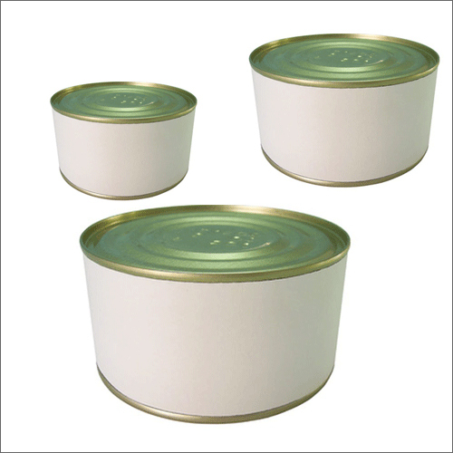 Seeds Packaging Round Tin Can