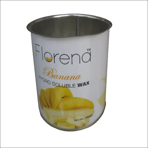 Round Wax Tin Container