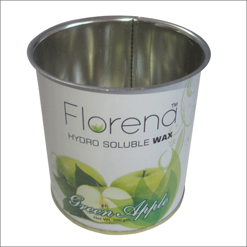 Cylindrical Wax Tin Container