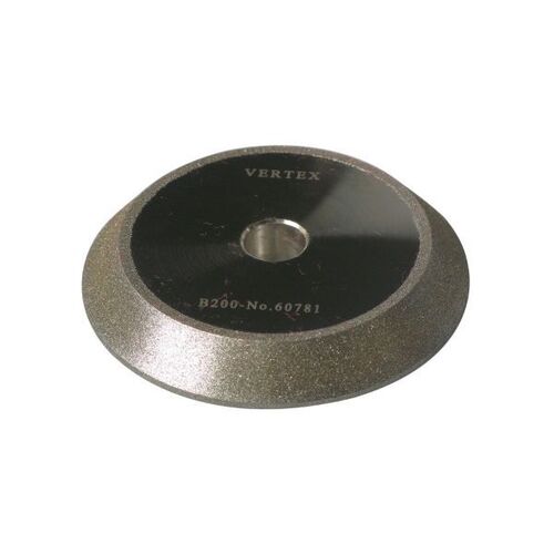 Grey Vertex Grinding Wheel For Hss And Carbide Drill Re Sharpener