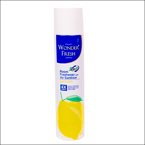 Air Freshener with Air Sanitizer lemon
