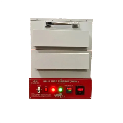 Single Zone Tube Furnace - 440 Volt, White & Red Colors | High Quality, Various Sizes Available, Ideal for Industrial Use