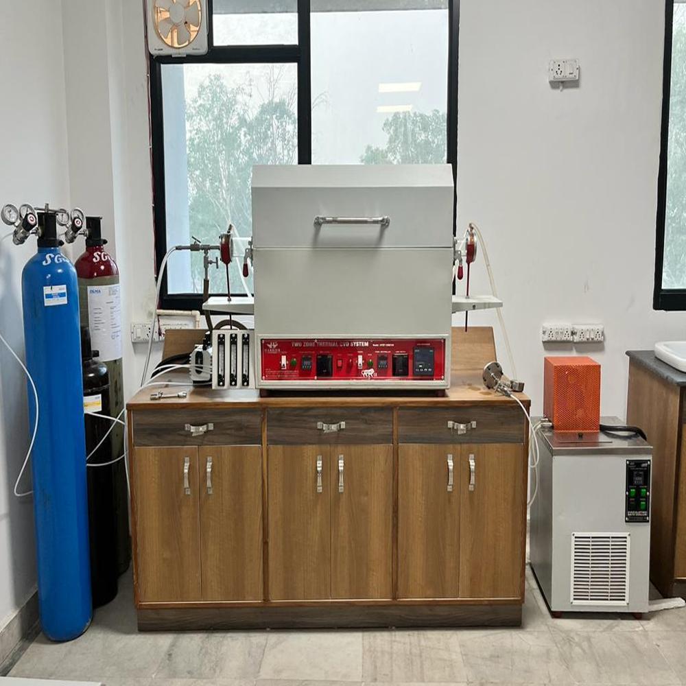 1200 Degree Two Heating Zone Split Tube Furnace - Application: Industrial