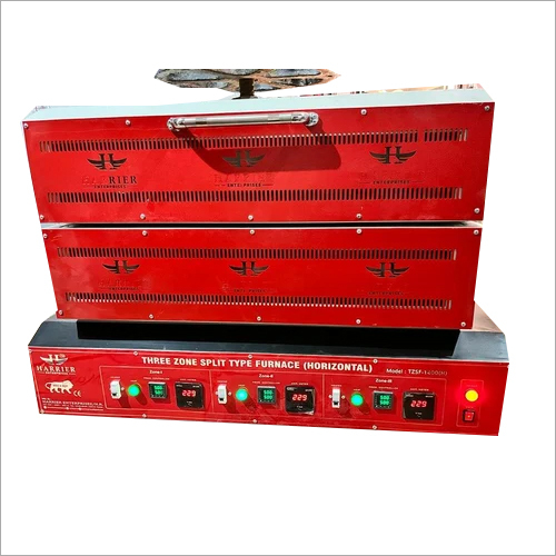 Three Zone Tube Furnace Application: Industrial