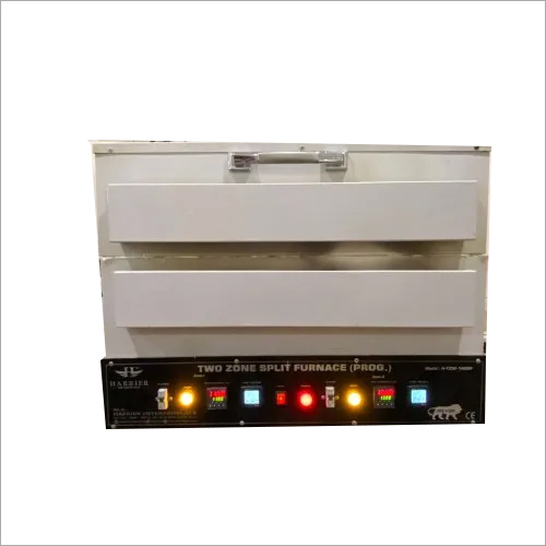 HE-Split Tube Furnace - Zirconia Grade Ceramic Fiber Chamber, 415 Volt, High Quality, Designed for Heat Treatment Under Vacuum or Protective Atmosphere