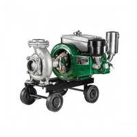 Usha Diesel Engine Pump Set - 4 Hp, 3 X 2.5 Inches, Green | Submersible, Agricultural Use, 2600 Rpm, 1 Year Warranty, 11-22 Lps Discharge