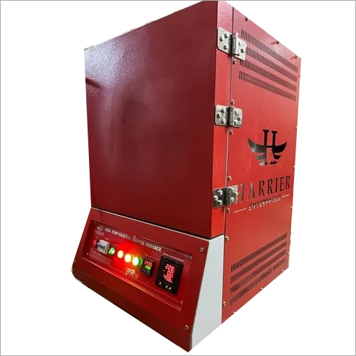 Red Heating Muffle Furnace