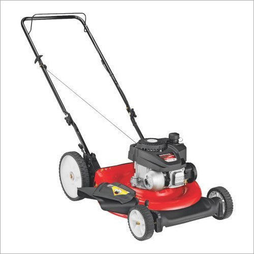 Red Petrol Lawn Mower