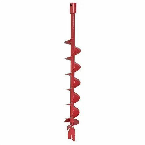 Post Hole Diggers - Cast Iron & Other Materials, Red | Durable Agricultural Tools For Farming