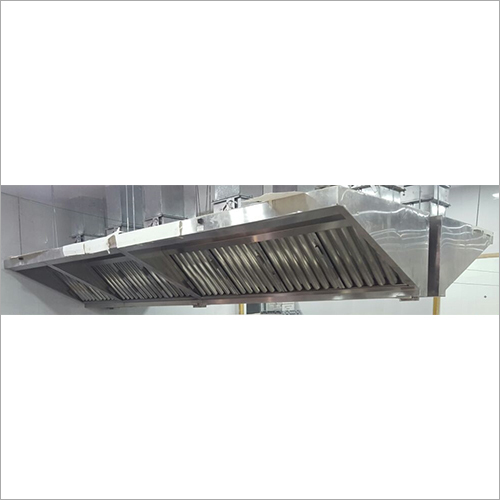 Stainless Steel Exhaust Hood With Duct