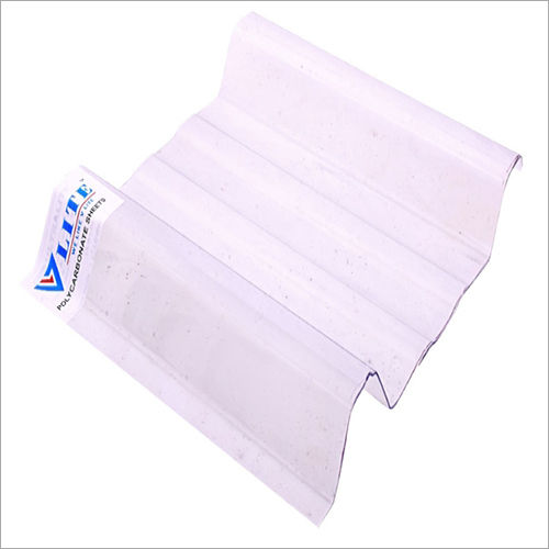 V Lite Polycarbonate Corruguaged Profile Sheet Application: Industrial