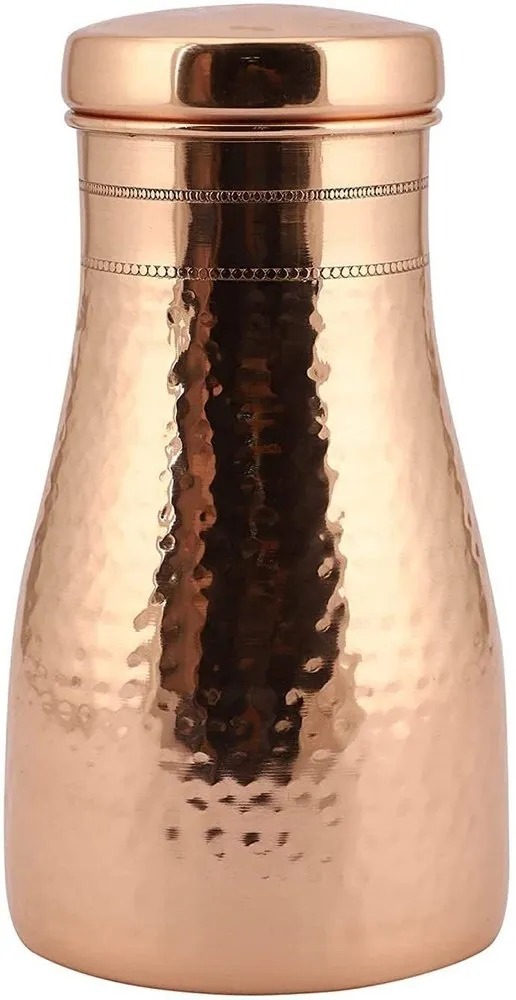 COPPER HAMMERED BEDROOM JAR