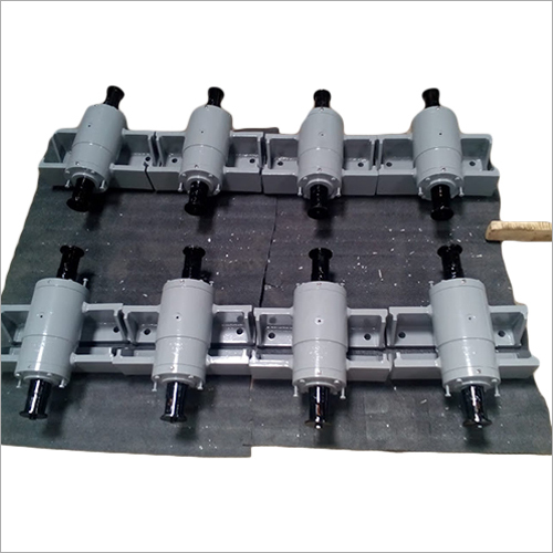 Grey Bearing Block Saddle Mounted Fan