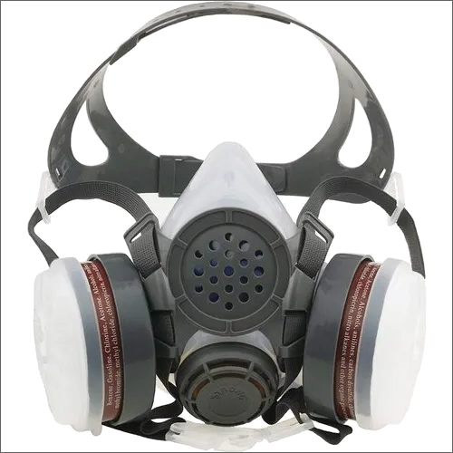 White Syine Organic Gas Safety Mask
