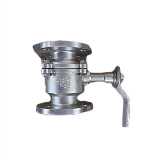 Silver Two Piece Ball Valve