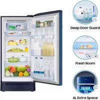Refrigerator with Base Drawer