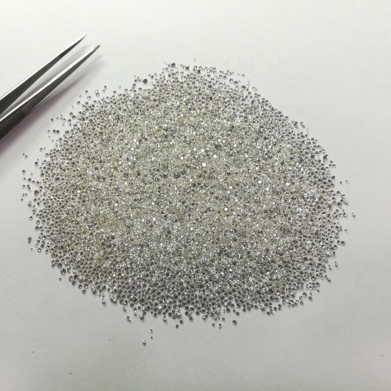 CVD Diamond 1.25mm to 1.7mm FGH VVS VS Round Brilliant Cut TYPE2A