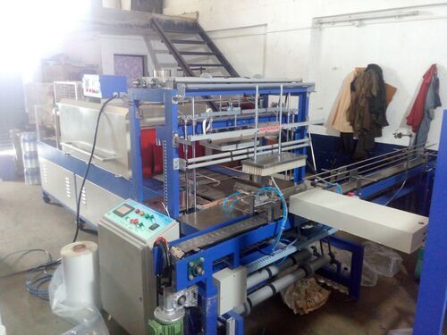 Fully Automatic Web Sealer with Shrink Wrapping Machine