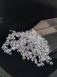 CVD Diamond 3.3mm to 3.6mm FGH VVS VS Round Brilliant Cut TYPE2A