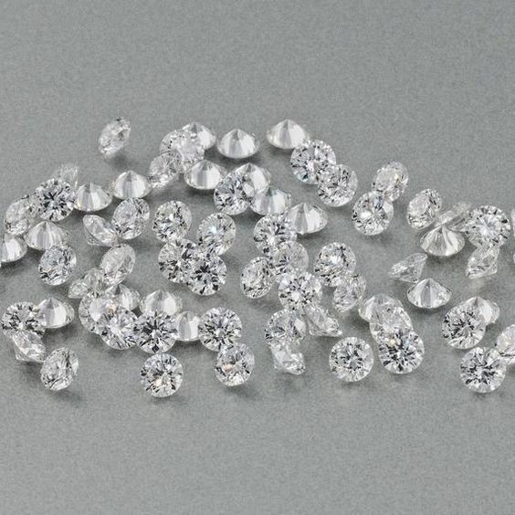 CVD Diamond 3.3mm to 3.6mm FGH VVS VS Round Brilliant Cut TYPE2A