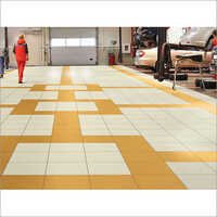 White-yellow Industrial Floor Tiles