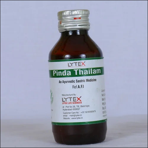 Ayurvedic Medicine Pinda Thailam Oil