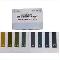 Narrow Range PH Paper