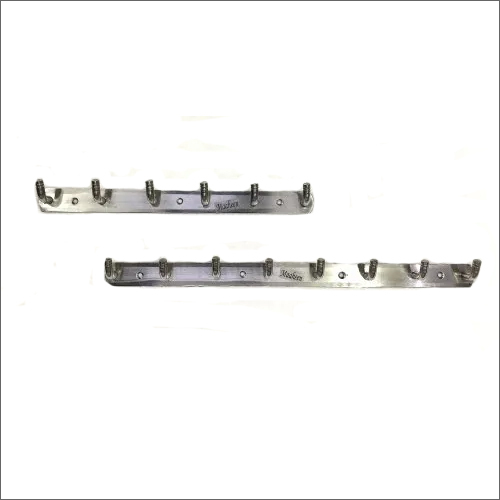 Stainless Steel Wall Hanger - Stainless Steel Various Sizes Available Silver Color | Elegant Design for Storing Towels and Cleaning Supplies