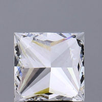 PRINCESS 3.5ct F VS2  Certified Lab Grown Diamond 530213214 EE77