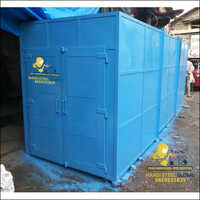 Blue Powder Coating Oven