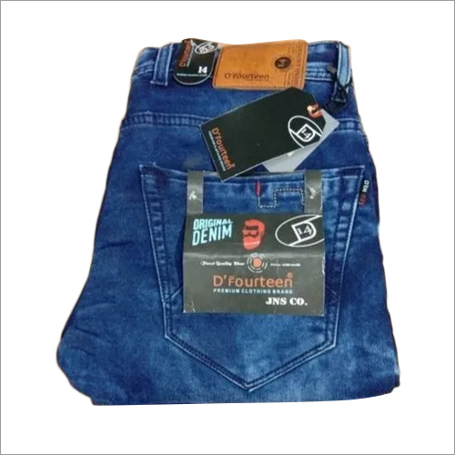 Mens Denim Casual Wear Plain Jeans