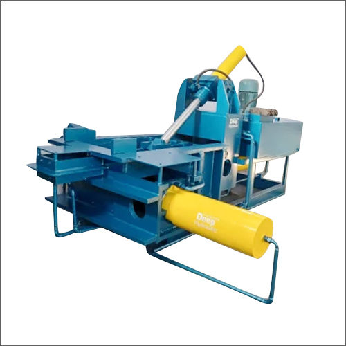 Triple Action Hydraulic Scrap Baling Press Machine - New Electric Motor, Hydraulic Power Source | Industrial Usage Features