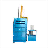 Automatic Pet Bottle Hydraulic Baling Press Machine - Color: Blue