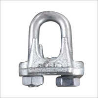 Galvanized Wire Clamps - High-grade Mild Steel, 20 Mm Diameter, U Shape Design | Durable, Strong, Easy To Operate, Rust And Abrasion Resistant