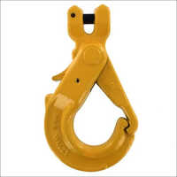 Clevis Self Locking Hook - 2 Metric Ton Capacity, Durable & Strong Design, Easy To Operate, Available In Red | Ideal For Industrial Use