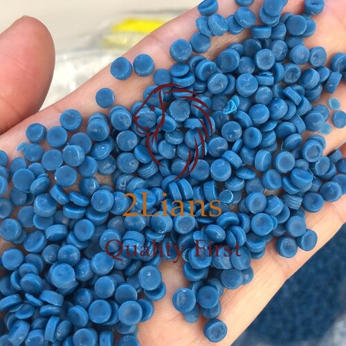 HDPE Pellets Blue Color Plastic Scrap For Sales