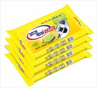 Aaj Kal Lemon Dishwash Bar - 10 Pack, 4 Pcs Each | Ideal For Home & Hotel Use, Citrus Fresh Fragrance For Kitchen Application