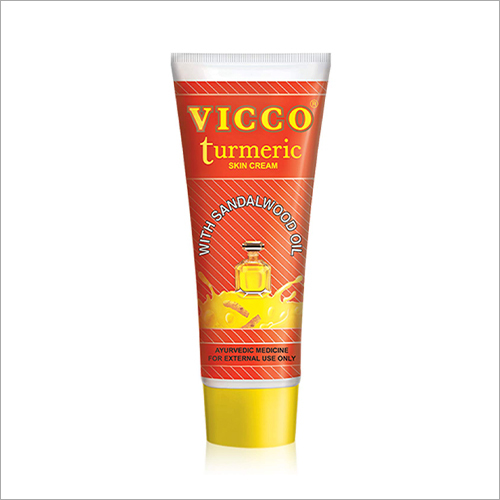 Vicco Turmeric With Sandalwood Oil - Multicolor Nourishing Moisturizer for Daily Use | Anti-Wrinkles Tan Removing Skin Brightening Deep Cleansing