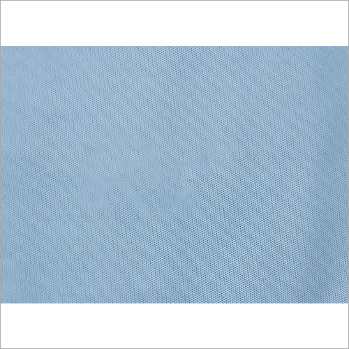 Polyester Blue Honey Comb Fabric