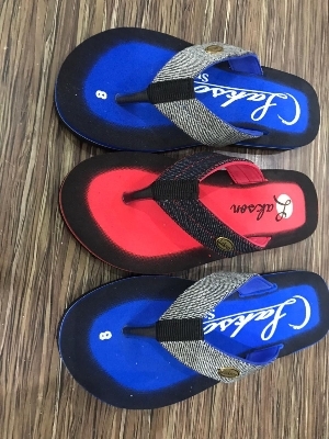 Men's V SHAPE FB SLIPPERS - EVA Upper, Rubber Outsole | Available in Three Colors, Sizes 4-10, Ideal for All Seasons