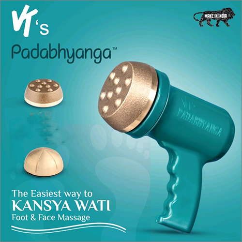 Padabhyanga KT08B Electric Kansa Vatki Massager For Face And Foot Massage