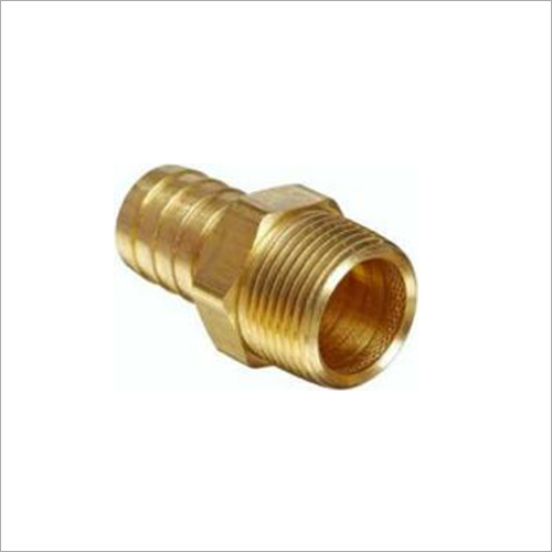 Golden Brass Hose Nipple