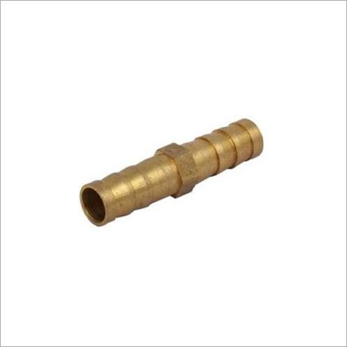 Golden Brass Straight Joint Nipple